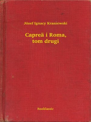 cover image of Capreä i Roma, tom drugi